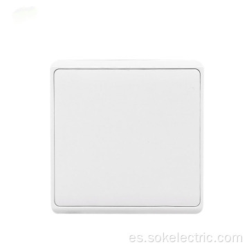 Equipo de accesorios eléctricos de placa en blanco de 86 86 mm